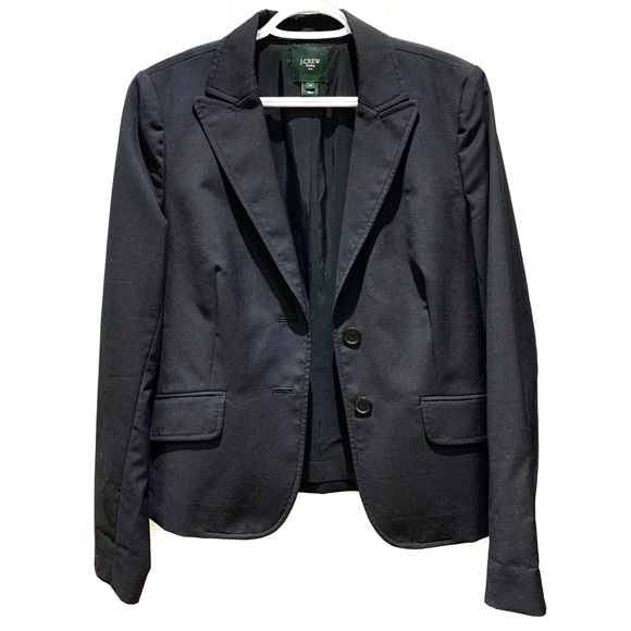 J. Crew Jackets & Blazers - J. Crew Black Wool Blazer